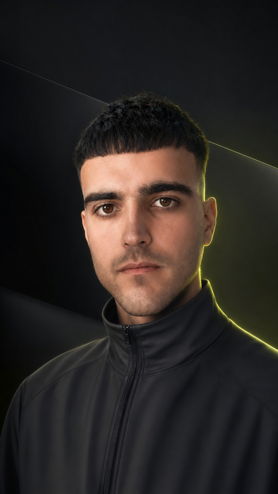 Retrato estilizado de Antonio para la seccion sobre mi